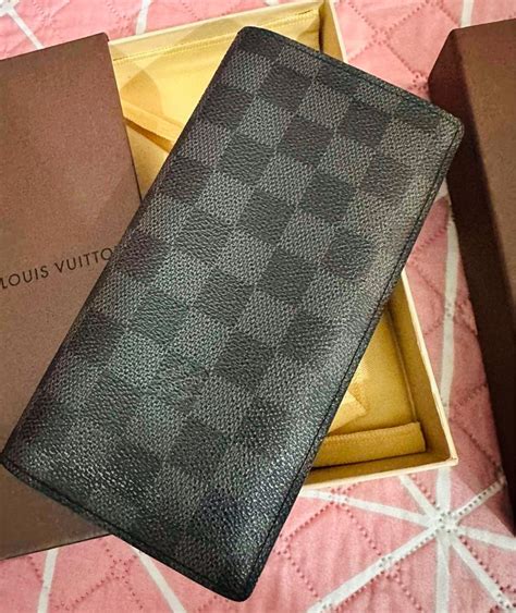 checkered wallet louis vuitton|louis vuitton graphite wallet.